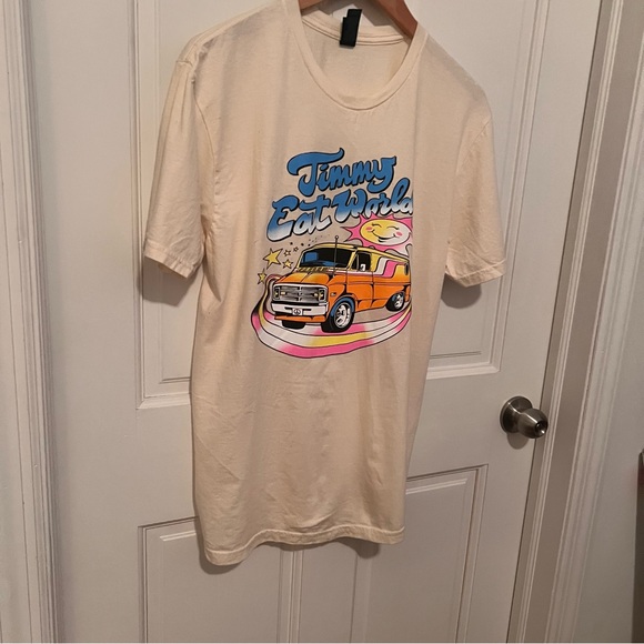 Jimmy Eat World Cream Graphic T-Shirt - Picture 4 of 9